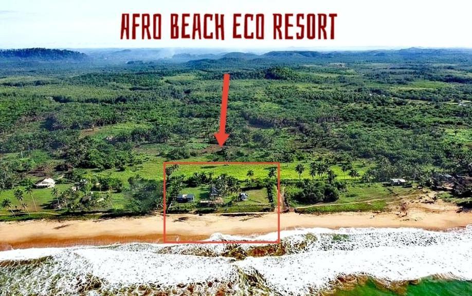 Afro Beach Eco Resort Butre 外观 照片